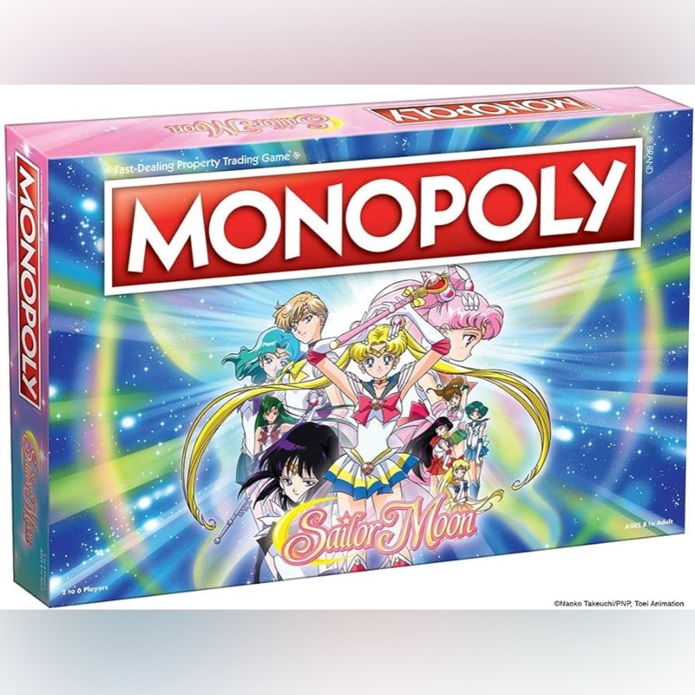 Sailor Moon Monopoly Board Game